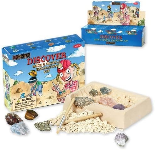 GeoCentral Rock and Crystal Excavation Dig Kit