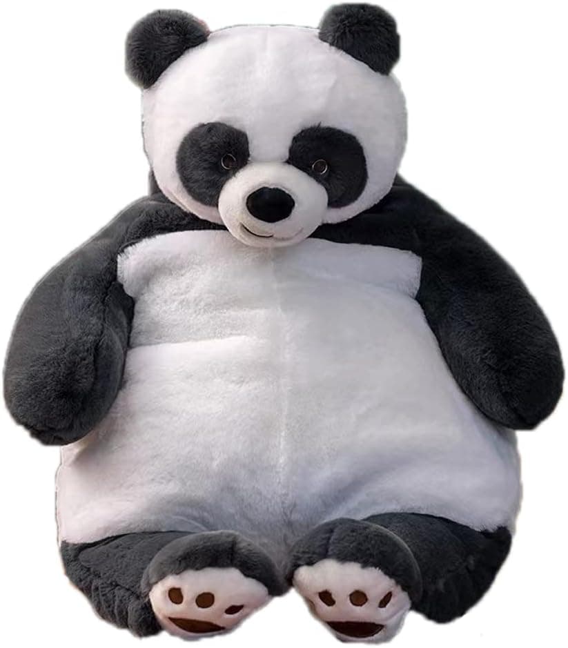 Souriant Stuffed Animal Soft Plush Panda, Gift for Kids Boys Girls Birthday Easter Christmas. Plush Decoration, Hugging, Throw Pillow. 18'' Leisure Zoo Series.(Panda)
