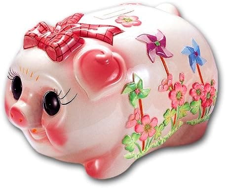 Ceramic Musical Piggy Bank.