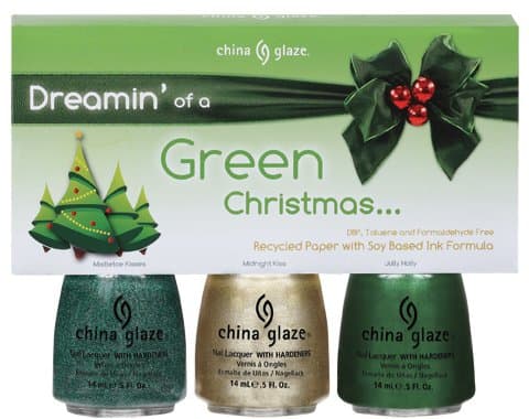 China Glaze Dreamin' of a Green Christmas
