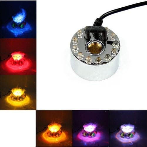 High Output Mist Maker With RGB LED Lights In Line Controller