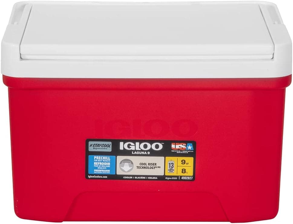 Igloo 00032479 Laguna 9 Red Star, White, White, White