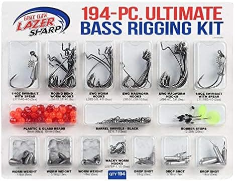 Eagle Claw Lazer Sharp Bass Rigging Kit