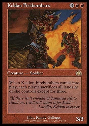 Magic: the Gathering - Keldon Firebombers - Prophecy