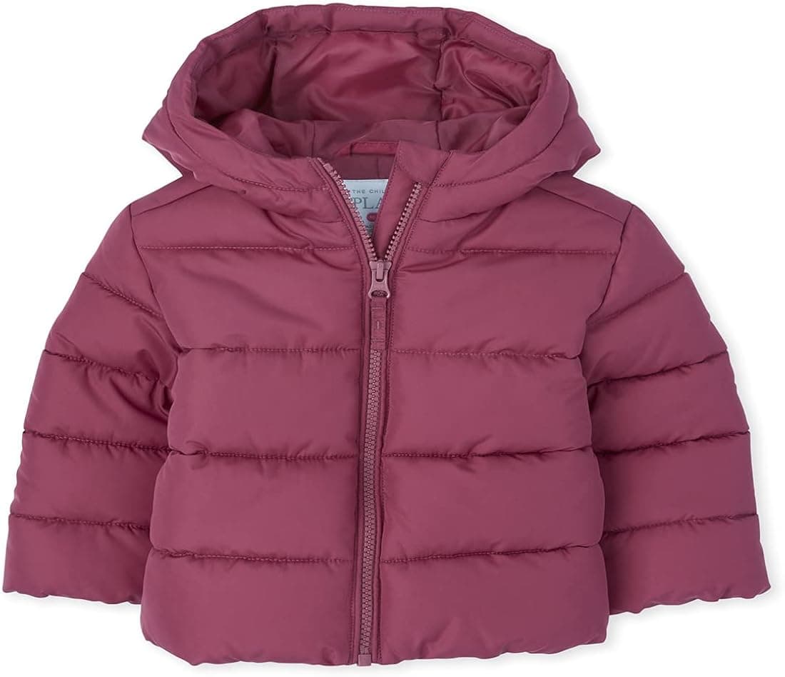 The Children's Place Baby Toddler Girl Winter Puffer Jacket