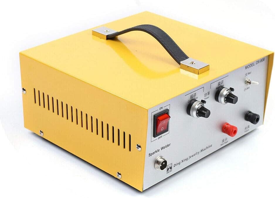 DONNGYZ Automatic CNC Handheld Laser Spot Welder Laser Jewelry Welder Gold Tool Welding Machine for Ring Necklace 400W(US Stock)