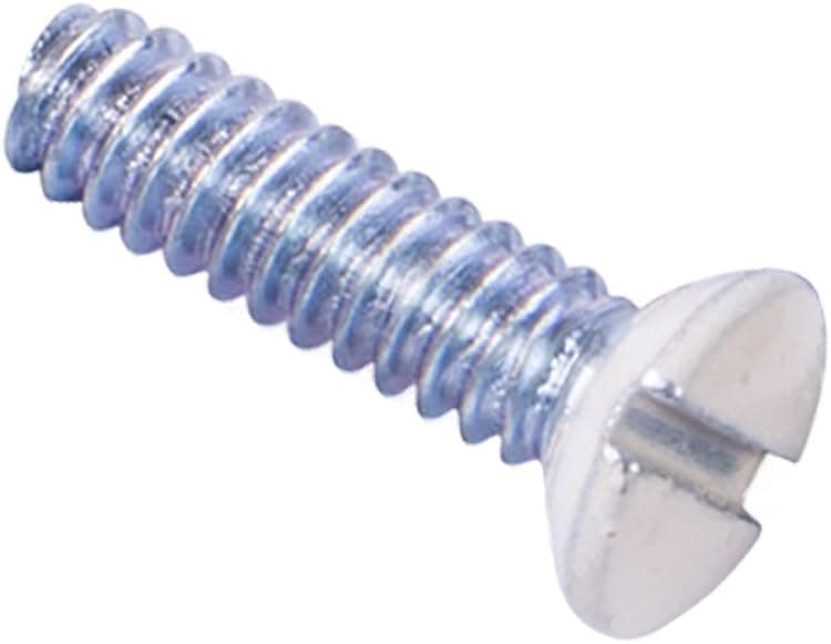 Gardner Bender 14-WPI Wall Plate Screws, 10/Pk, Ivory