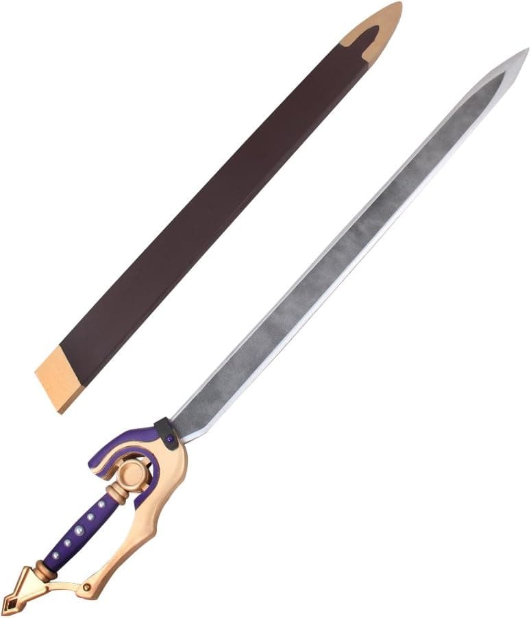 Mtxc Seraph of The end Cosplay Prop Crowley Eusford Vampire Sword Original Silver