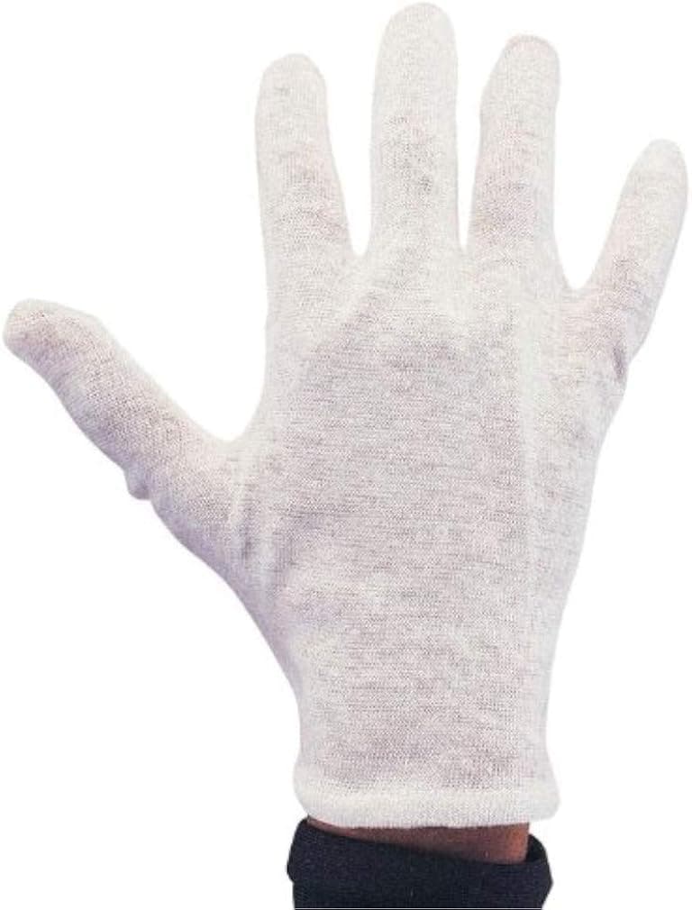 Rubie's Costume Mens White Cotton Santa Gloves Accessory | 336W