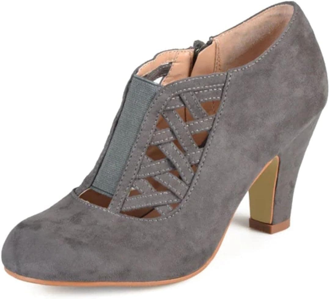 Journee Collection Womens Round Toe High Heel Booties