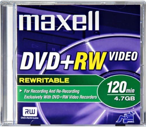 MAXELL DVD+RW 4.7GB Disc