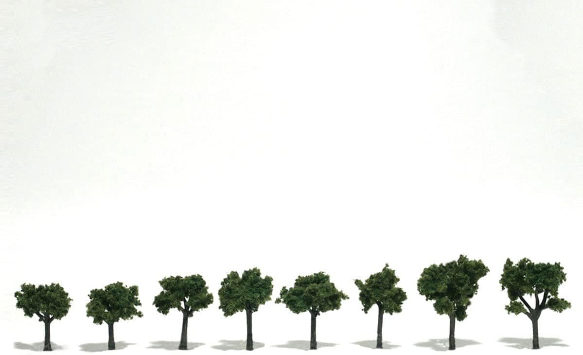 Woodland Scenics Medium Green Trees 3/4" -1 1/4"