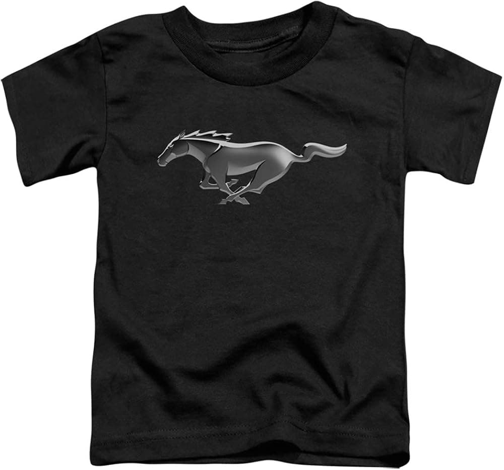 Ford Mustang Modern Mustang Unisex Toddler T Shirt for Boys and Girls