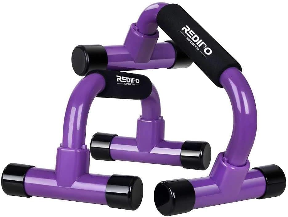 Redipo Push Up Bars - Push Up Handles, Home Workout Equipment with Non-Slip Sturdy Structure - Push Up Stands for Floor are Great for Home Fitness Training, Strength Workouts, Muscle Ups