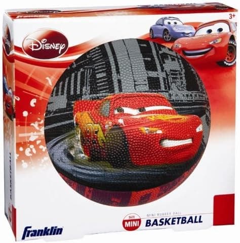 Franklin Sports Disney/Pixar Cars Mini Rubber Basketball