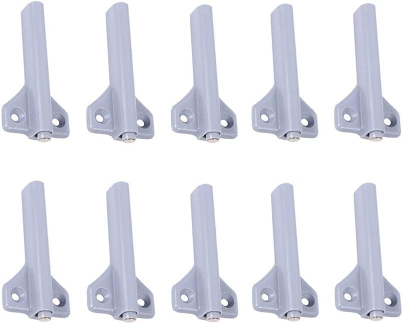 Yosoo 10Pcs Door Cabinets Drawers Magnetic Damper Buffer Catch ABS Case Airplane Shaped