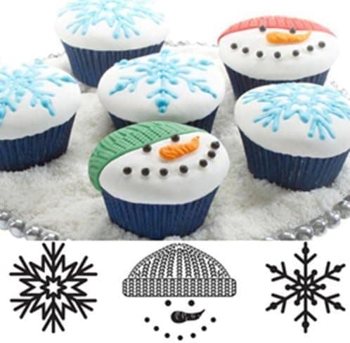 Cupcake and Cookie Texture Tops in Winter