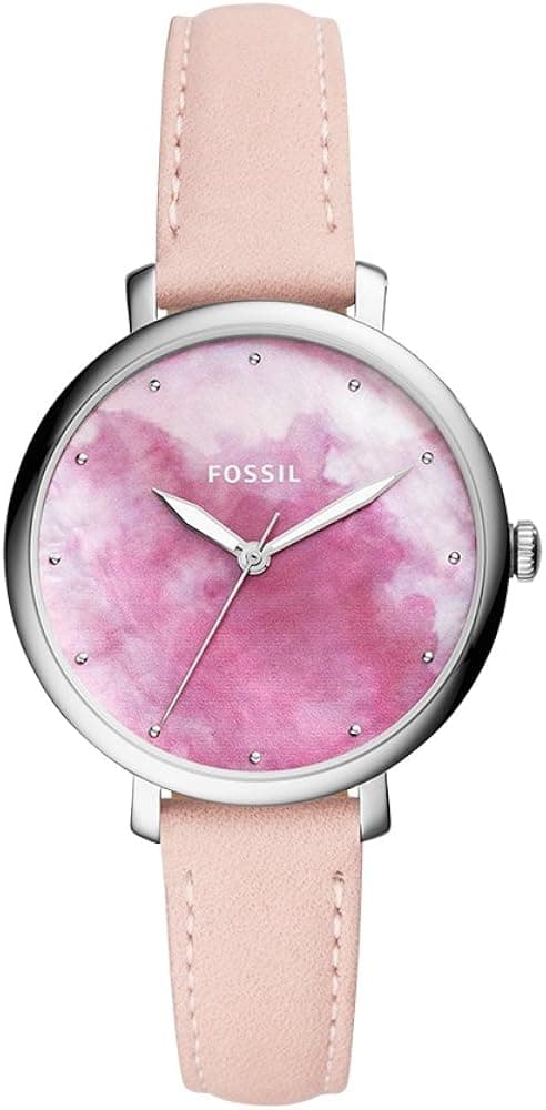Fossil Women's ES4385 Jacqueline Analog Display Analog Quartz Beige Watch