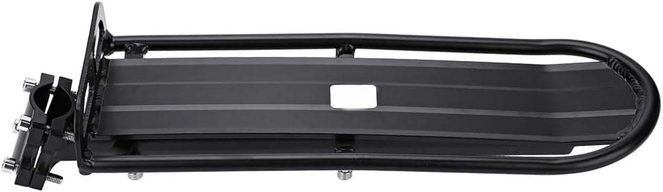 VGEBY Rear Bike Rack, Bicycle Cargo Rear Rack Bicycle Luggage Touring Carrier Shelf Bike Footstock 10KG Capacity Riding Shelves and Storage Supplies
