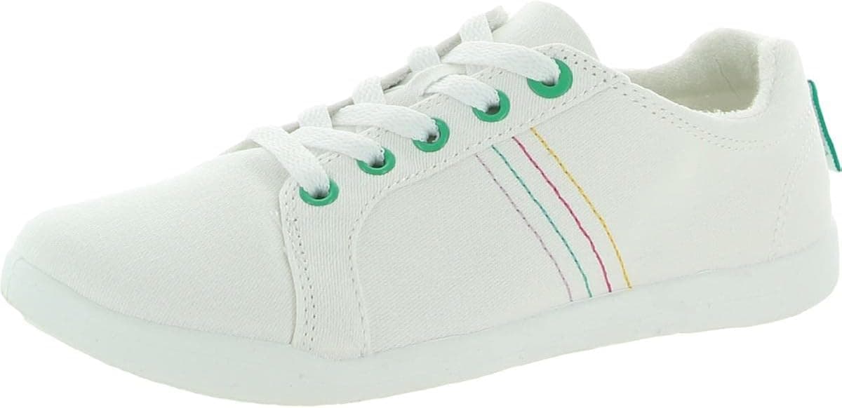 Vionic Beach Stinson Casual Women’s Lace Up Sneakers-Sustainable Shoes That Include Three-Zone Comfort with Orthotic Insole Arch Support, Machine Wash Safe- Sizes 5-11