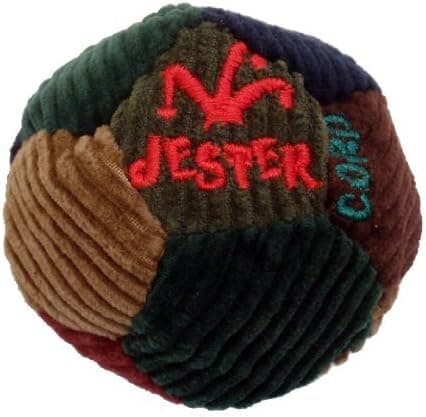 Jester Corduroy 12-Panel Hacky Sack / Footbag, Comes with Tips and Game Instructions