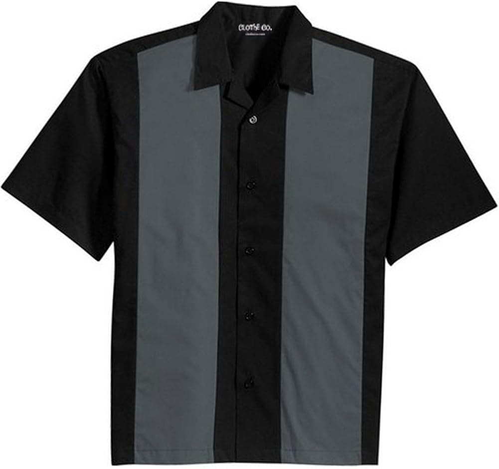 Clothe Co. Men's Retro Bowling Camp Shirt