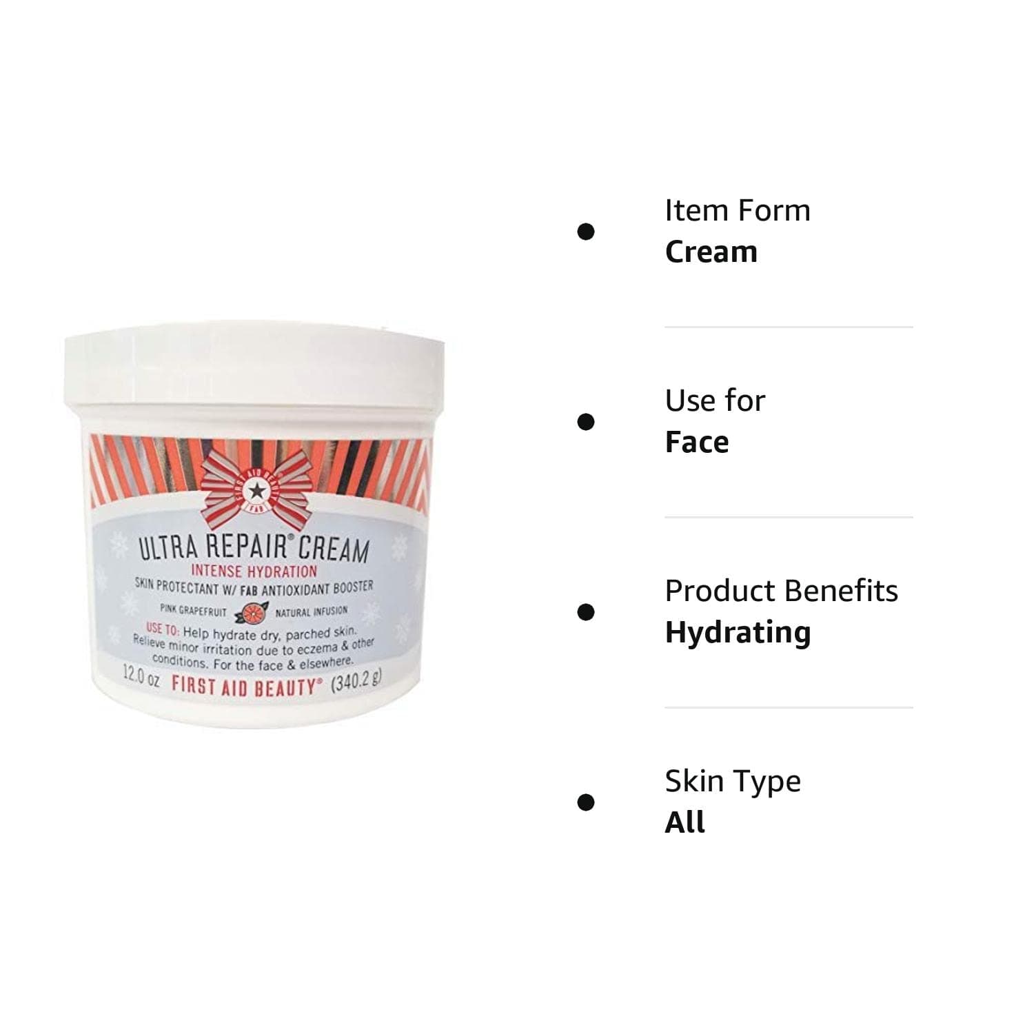 Ultra Repair Cream Intense Hydration 12 oz. (Pink Grapefruit)
