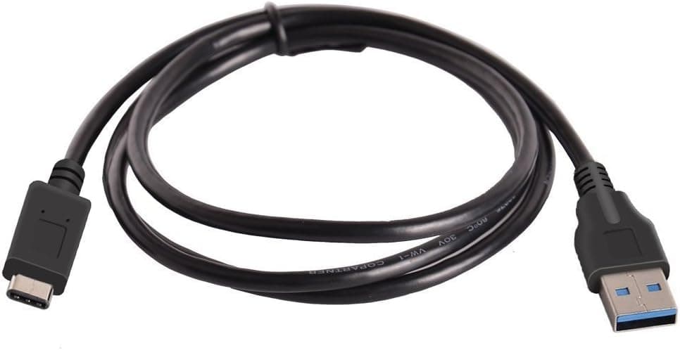 MOSTOP 1.5M/5ft Reversible Design USB 3.0 3.1 Type C Male Connector to Standard Type A Male Data Cable for Nokia N1 New Tablet - Black