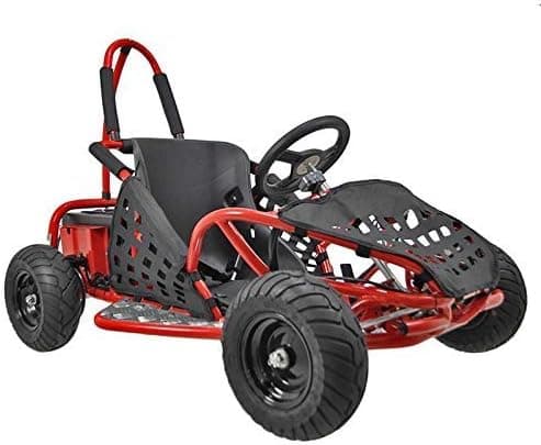 FamilyGoKarts Kids Electric Go Kart in Red
