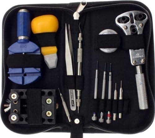 Urparcel JT6222 Watch Repair Tool Kit, 13-Piece