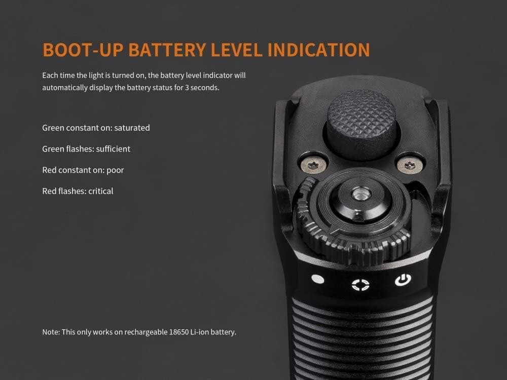 Fenix TK35 Ultimate Edt. 2015 LED Flashlight, Black, 2015 Edition