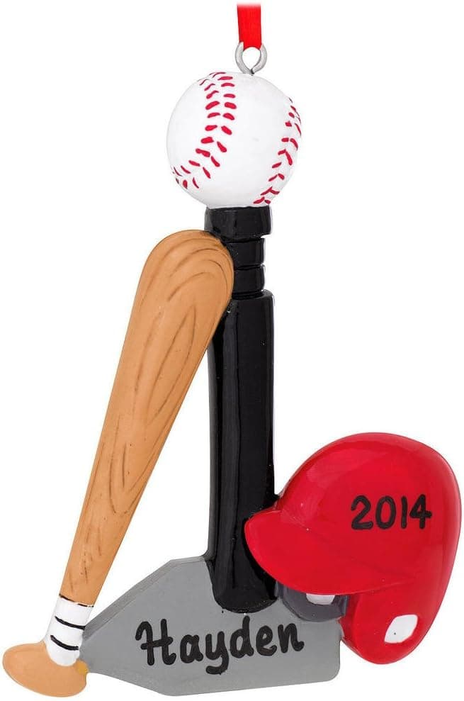 PolarX T Ball Personalized Christmas Tree Ornament