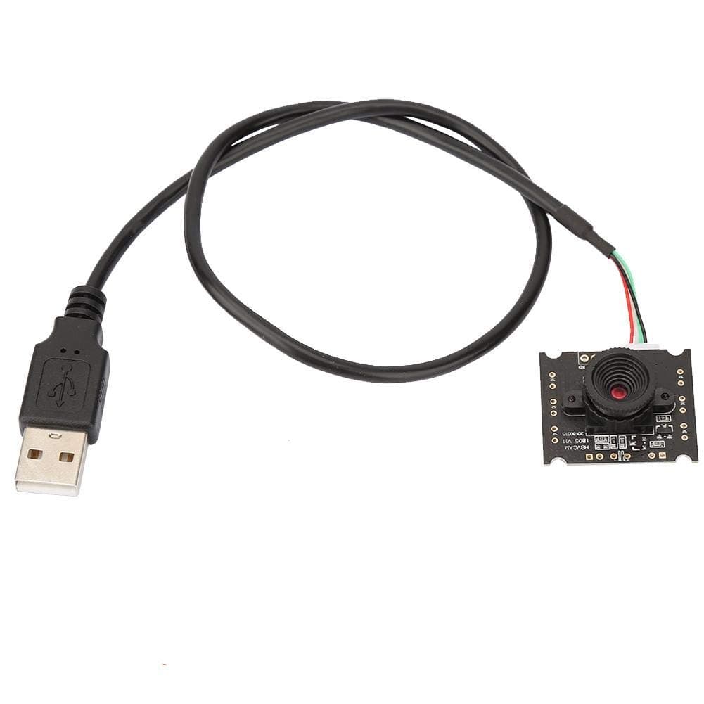 Camera Module, HBV-1805 60° Wide Angle Lens USB Camera Module, 640 * 480 30fps High Frame Webcam,USB Camera Linux Windows Android Mac Os