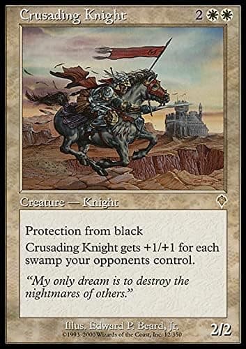 Magic The Gathering - Crusading Knight - Invasion