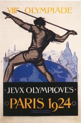 Vintage Magazine Company Olympic Posters - 1924 Paris
