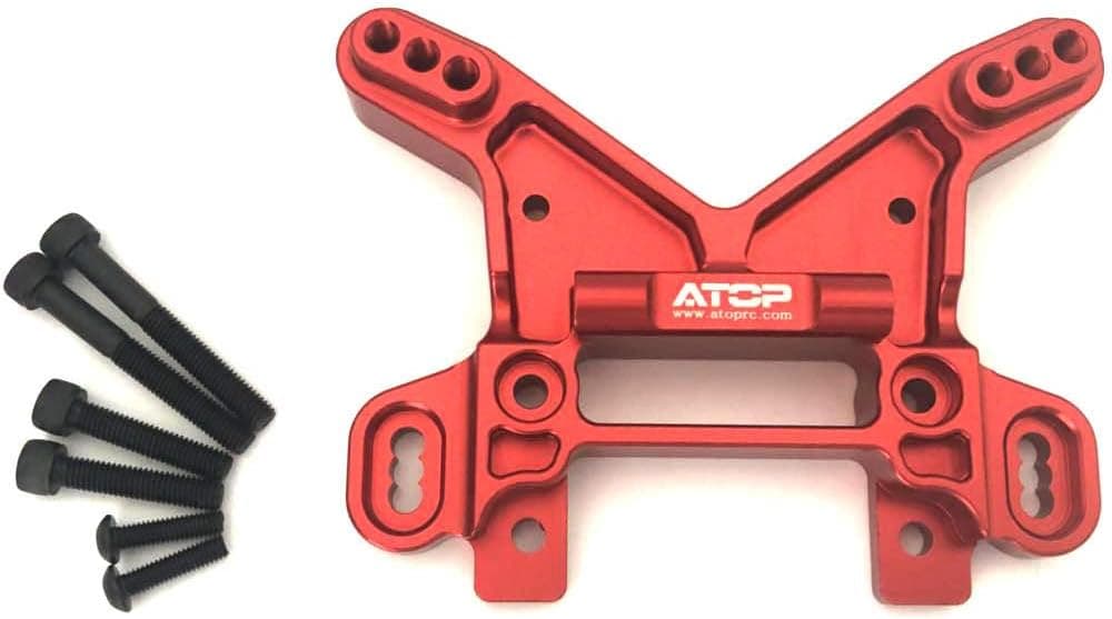 ATOP RC Front Shock Tower for Losi DBXL/DBXL-E and MTXL (Red)
