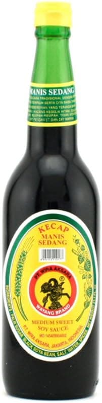 Kecap Manis Sedang (Medium Sweet Soy Sauce) - 21fl Oz (Pack of 3)