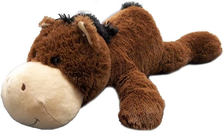 Jumbo Plush, Super-Soft Stuffed Animal, 32" (Brown Horse)