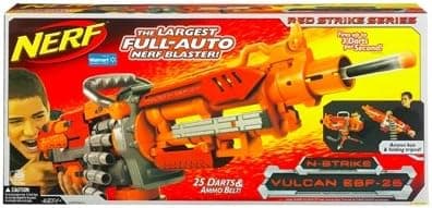NERF n'Strike Vulcan EBF-25 RED Strike Series