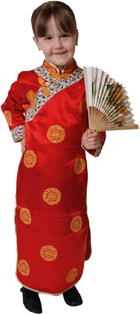 Dress Up America Deluxe Chinese Girl Costume Set