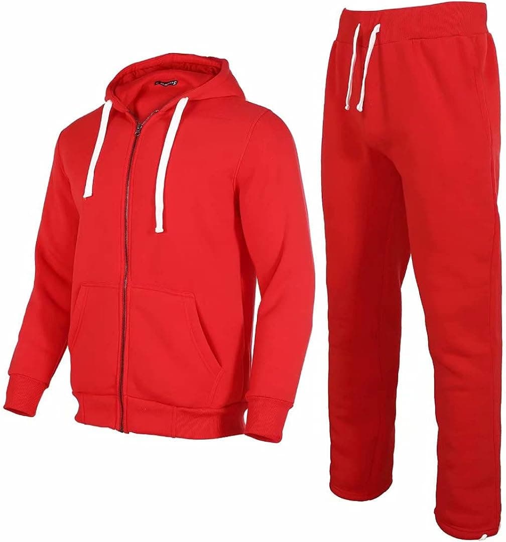 Tracksuit Men,Casual Outfit Athletic Sweatsuits for Men Jogging Suits Sets 2 pcs