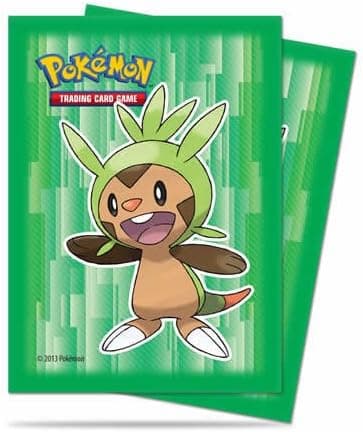 Ultra-Pro Chespin Sleeves/Deck Protectors (65 Count Pack) For Pokemon Trading Cards