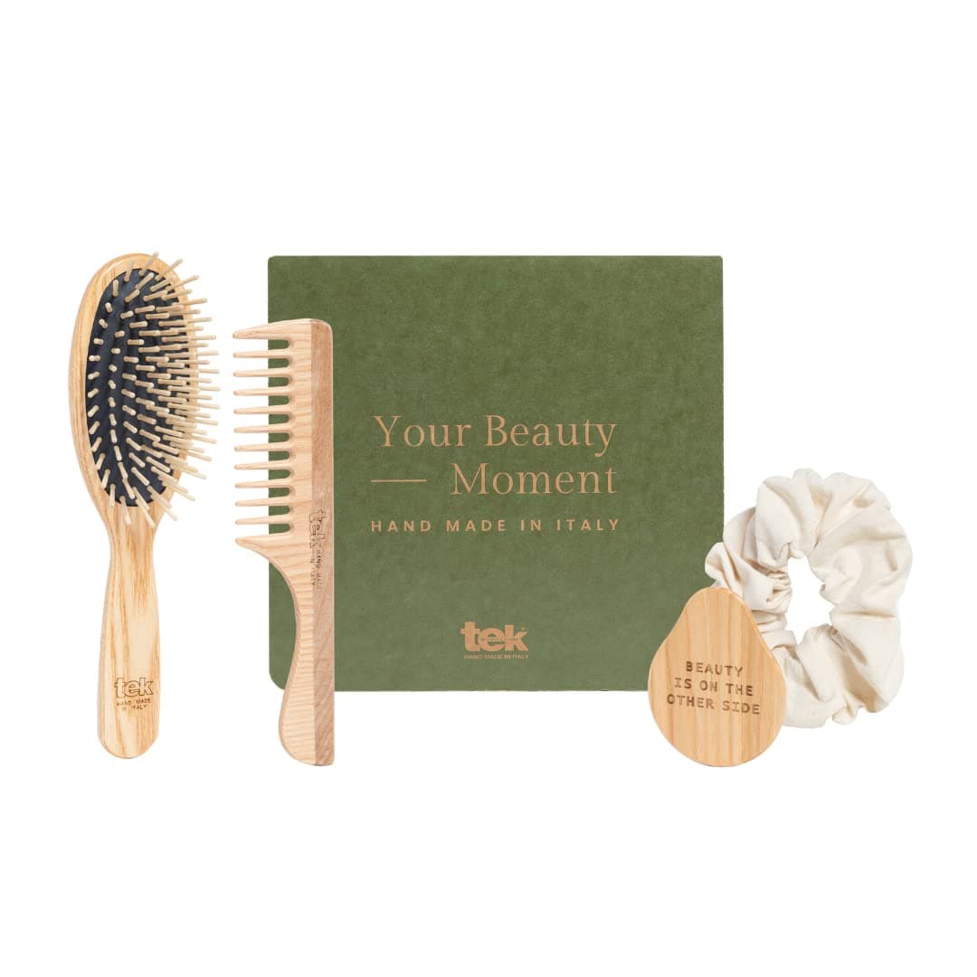 Tek - Beauty Gift Box- Styling Set for Medium-Long Hair - Made in Italy