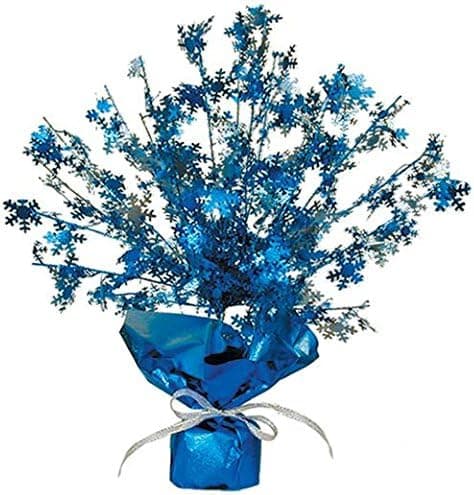 Metallic Snowflake Burst Centerpiece