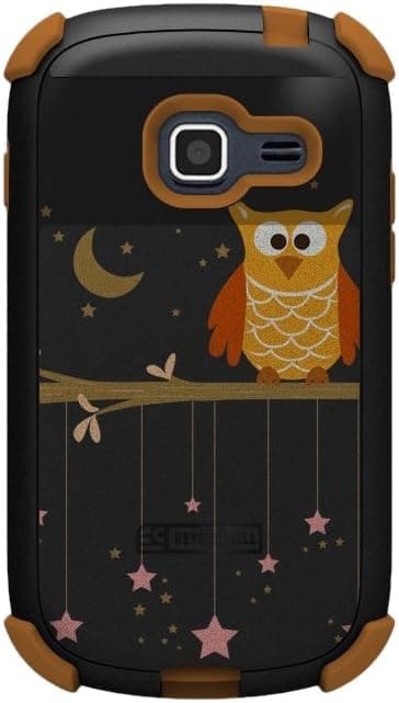 Beyond Cell Duo Shield Durable Hybrid Hard Shell and Silicone Gel Case - Non-Retail Packaging - Black/Brown