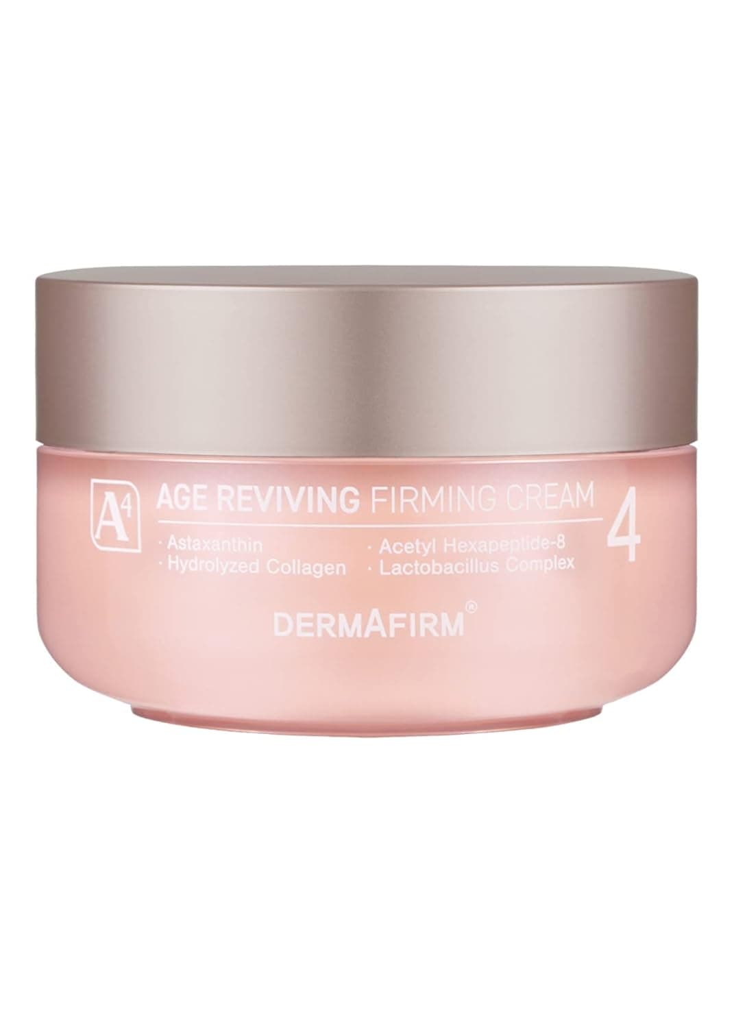 DERMAFIRM Age Reviving Firming Cream A4 50ml / 1.69 Fl oz | Age Reviving | Natural Ingredients | Supple Finish | Improve Skin Elasticity | Eco-Friendly Packaging