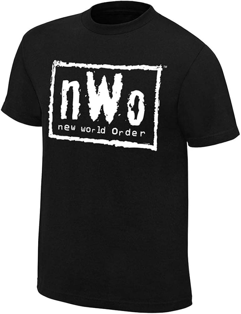 WWE Authentic Wear NWO Retro T-Shirt Black