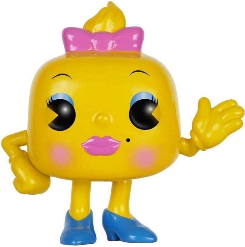 Funko POP Games: Ms. Pac-Man Action Figure