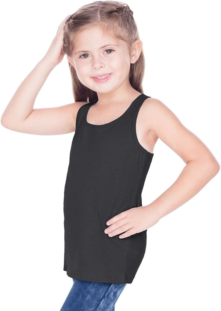 Kavio! Little Girls 3-6X Sheer Jersey Racer Back Tank