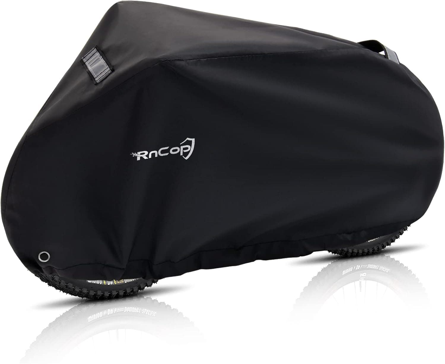 RnCop Bike Cover for Outdoor Storage for 1 or 2 Bikes, Waterproof Bicycle Cover for Mountain Road Bike - Fade Resistant Heavy Duty 420D Oxford Fabric, Anti UV Dust Rain, Rip Proof